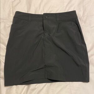 Eddie Bauer Dark Gray Mini Skirt